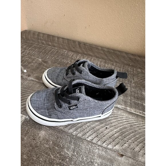Vans Low Gray Toddler Size 7 C - Picture 2 of 5